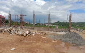 Foto: Bangunan Koperasi Desa Merah Putih yang berdiri di atas lahan aset Pemerintah Daerah di Desa Padolo, Kabupaten Bima, yang sebelumnya direncanakan sebagai lokasi kuburan desa.